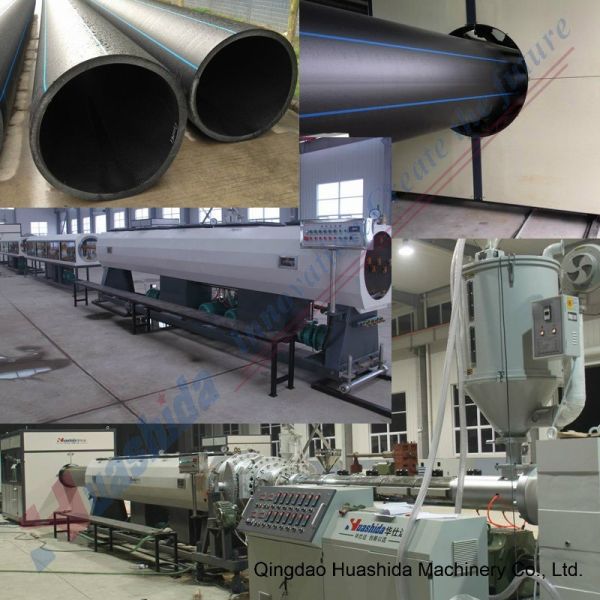 HDPE Pipe Extrusion Line with PLC Control System for 20-2000mm Diameter Range and Single Screw Extruder