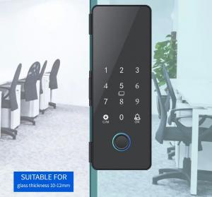 Buy cheap Office Keyless Smart Door Lock Tuya Digital Fingerprint Electronic Code IC Card product