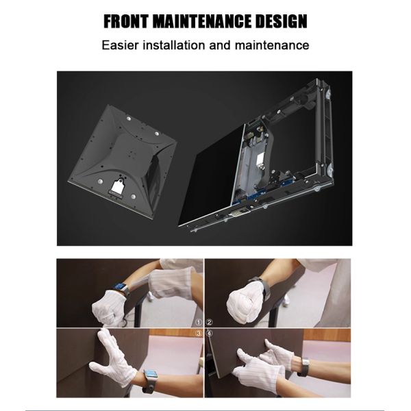 P1.25 P2.5 P2 Indoor LED Display Panel Video Wall Large Screen for Studio Command Control Room