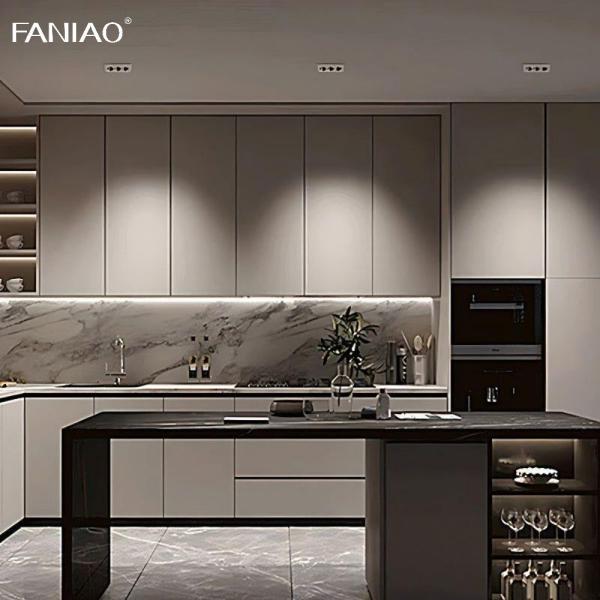 High End Modern White Kitchen Cabinets Sets Modular Wall Mounted Kitchen Cupboards Cabinets