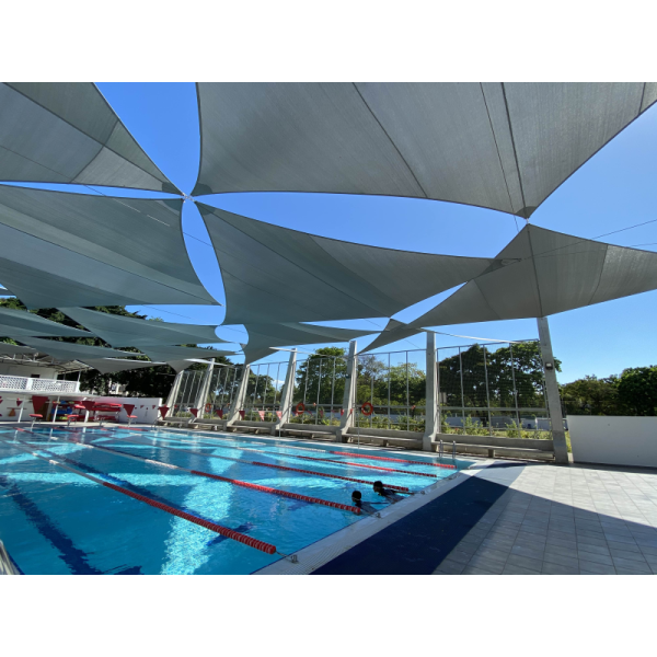 Wholesale -Resistant Sun Shade Sails Outdoor Patio Garden with Hardware Kit of Sunsail
