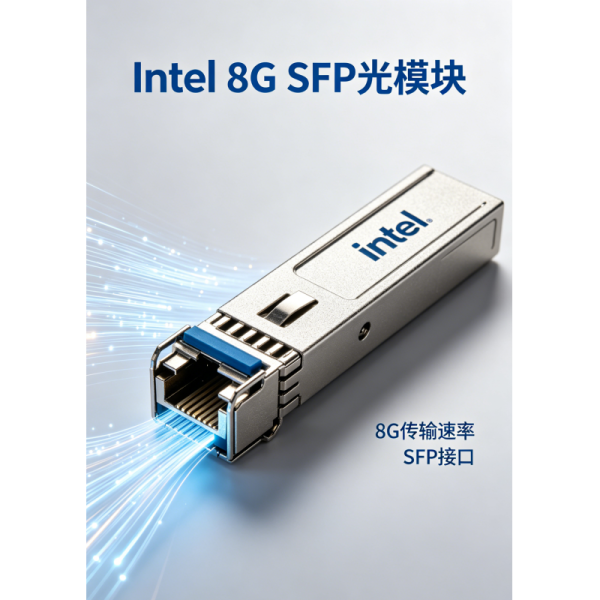10Gbps 850nm Multimode SFP+ Optical Transceiver with DDM , Intel Original Model AFBR-703SDZ-IN2 (E65689-001)