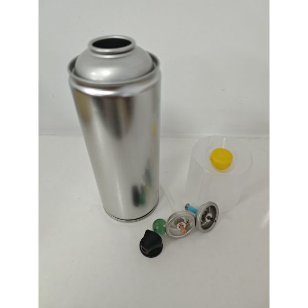 Custom Size Tinplate Aerosol Can For Chemical Product Empty Aerosol Can