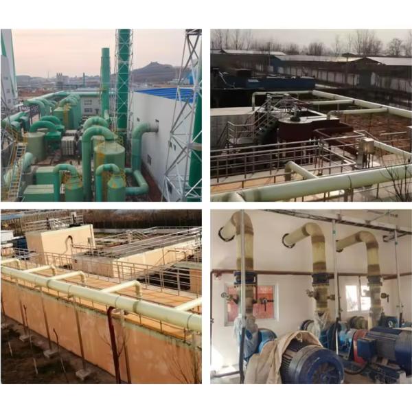 High Pressure Fiberglass Reinforced Plastics Mortar FRP Pipe Round Customized Underground Sand Pipe