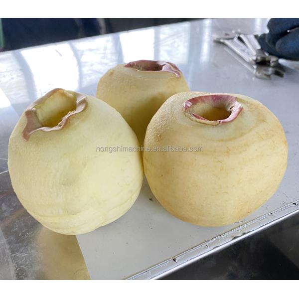 Apple peeling slicing cutting machine/Apple peel and core machine/Apple core slicer peeler cutter machine