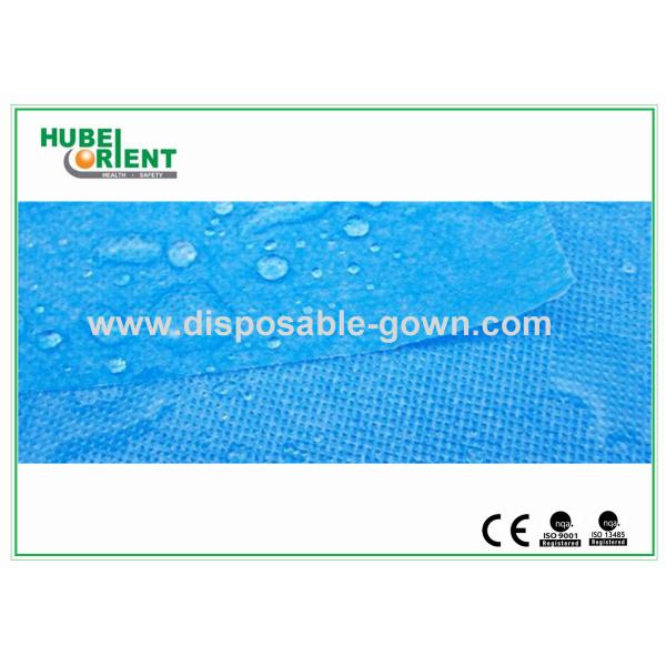 Hospital Disposable Bed Sheets Sanitary PP Bedcover / Disposable Waterproof Sheets With Elastic