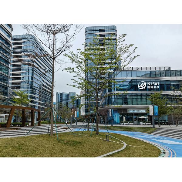 Outdoor Public EV Charging Station With CCS Type 2 CHAdeMO Interface