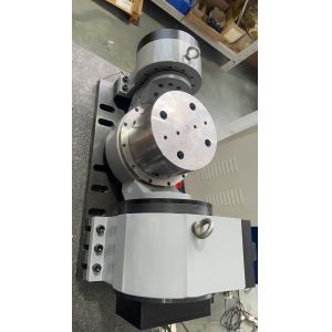 Turntable 5 Axis CNC Rotary Table , Encoder Precision Rotary Table