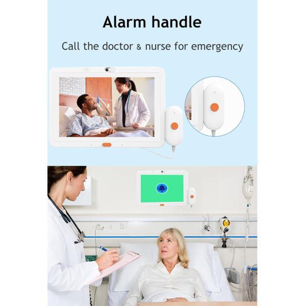 10.1-inch Android 8.1 Medical Tablet PC with IPS Screen and Handling Call for Hospital Use