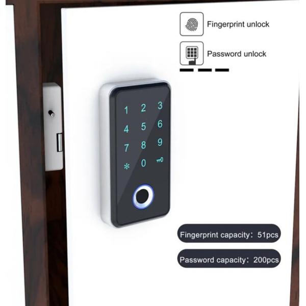 High Quality Biometric Fingerprint Locker Digital Pin Lock for Drawer Cabinet Security Lock