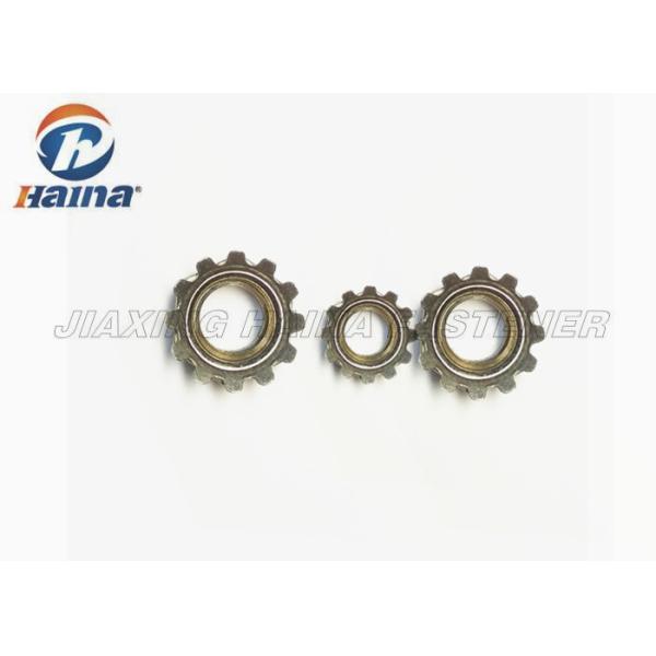 Stainless Steel 18 - 8 Plain Color Keps K - Lock Nuts With Free Spinning Washer