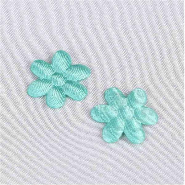 Material Fabric Sew-On Applique Flower Applique Crafts For Shoes Decoration Size 15 mm
