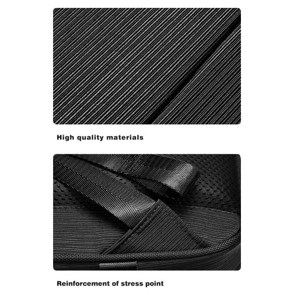 1680D Polyester Waterproof Business Backpack Large Space Eco Friendly