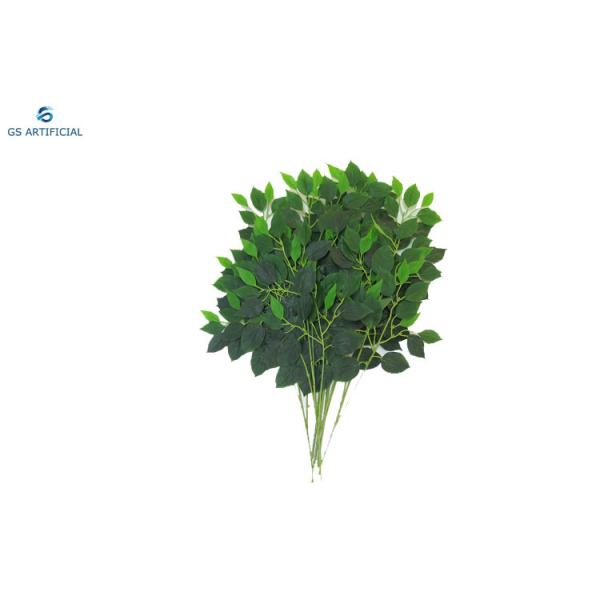 Customized Faux Eucalyptus Branches , Artificial Leaf Stems Vivid Lifelike