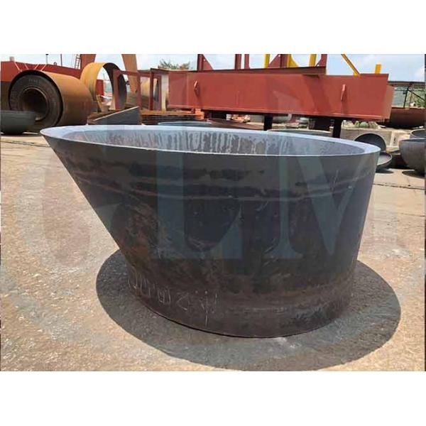 6500mm Diameter Large Eccentric Cone , Cone Press Formed Steel Plate