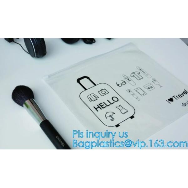 Nylon Packaging Custom Printed Slider Laminated Plastic Zip Lock Clothing Bags For Clothes, Clothing Slider Packaging Pl
