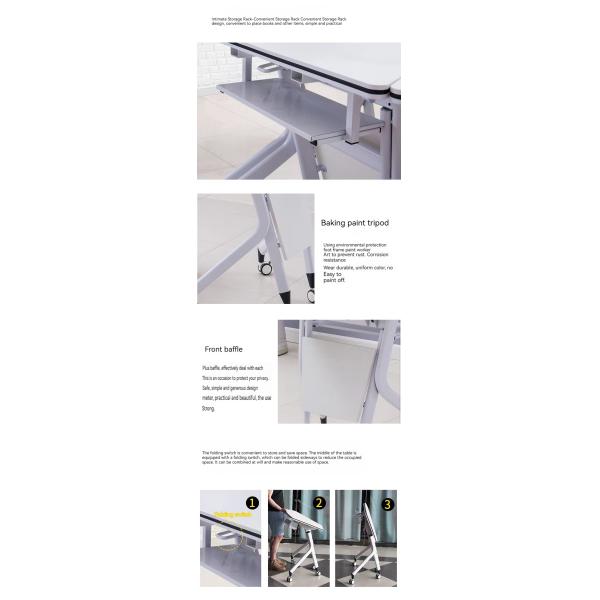 Customizable Folding Training Hexagonal Combination Table for Multifunctional Activities