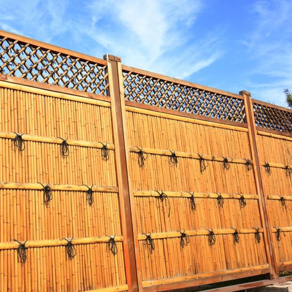 Durable Split Bamboo Fencing Slat Privacy Screen Roll for Outdoor Landscaping and Patio Decor