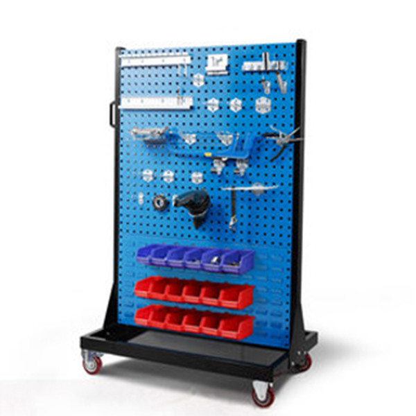 Blue Steel Hanging Pegboard Display Rack , Tool Display Racks,Steel Rack Price
