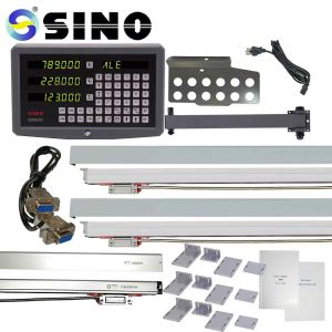 100V-240V Linear Digital Readout DRO With Three Axes Seven Digits Green LED