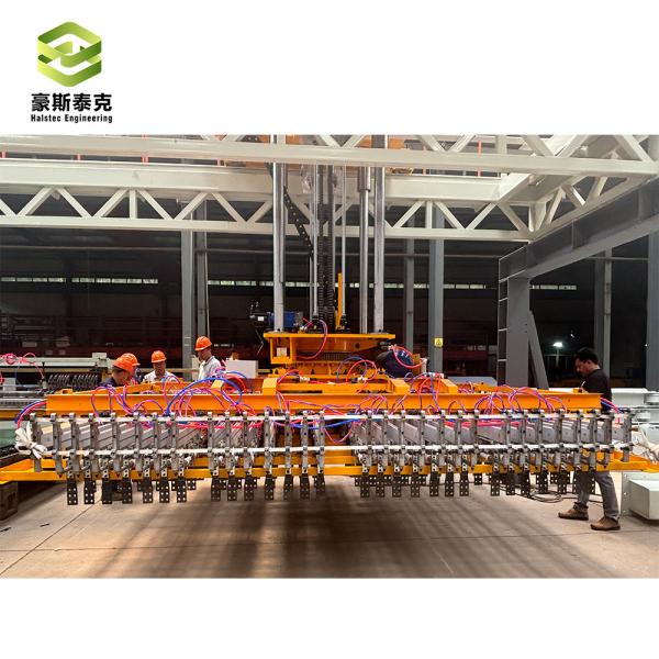 Easy Operation Fully Automatic Brick Plant Designed Frame Stacking Machine With Moving Frame Structure