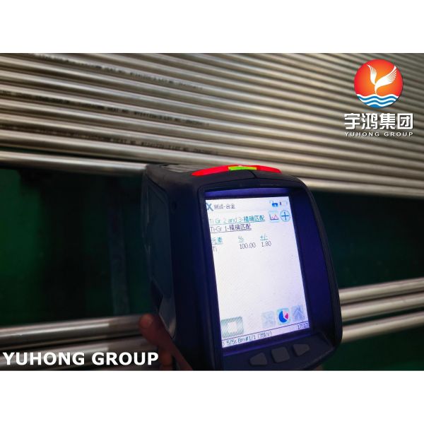 ASME SB338 UNS R50400 Grade 2 Titanium SMLS Tube For Industrial Applications