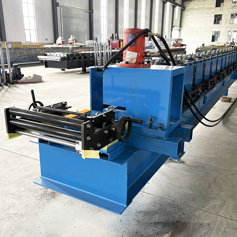 PLC Control Automatically K Gutter Rain Gutter Roll Forming Machine