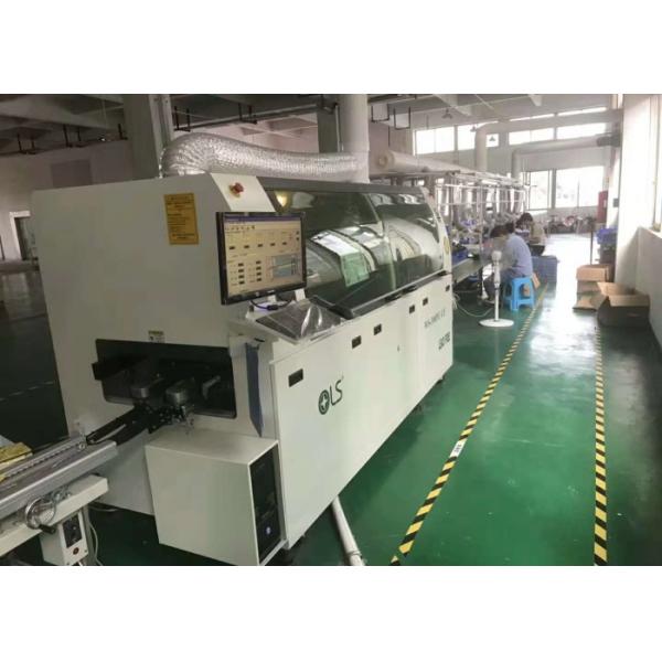 Computer Control Double Wave Soldering Equipment / DIP Soldering Machine