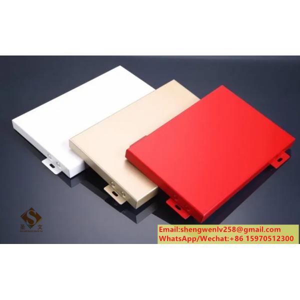 Perforating Aluminum Ceiling Metal Wall Cladding Customized Size Color
