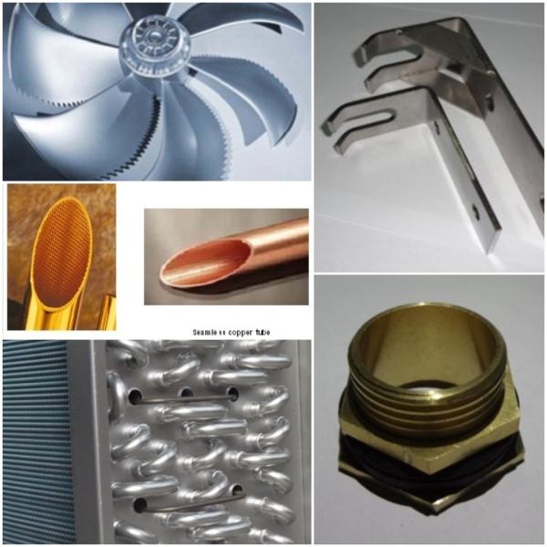 V - Shaped Air Cooled Condenser , High Efficiency Cold Storage Refrigeration Equipment