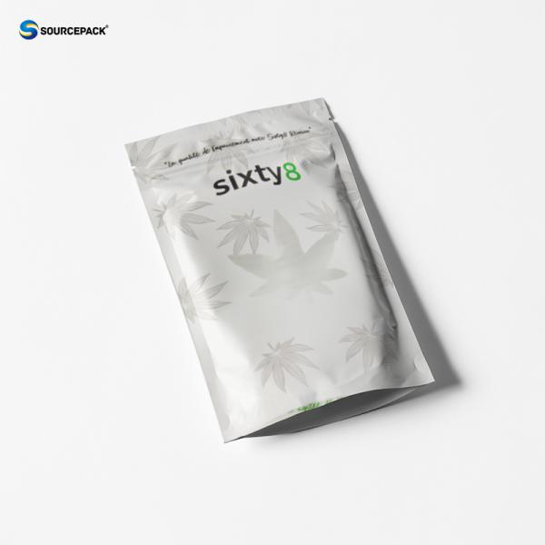 Printing Customizable Child-resistant Weed Bag for Safe and Secure Storage