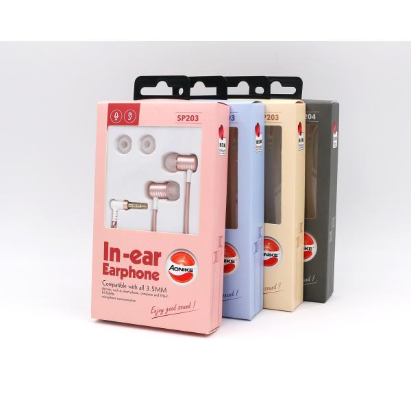 In Ear 1.2m 18ohm 3.5 Mm wired Earphone For Microphone