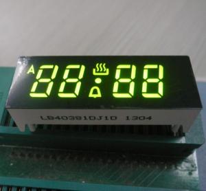 China SGS 4 Digit 7 Segment Led Display For Digital Oven Timer Control on sale