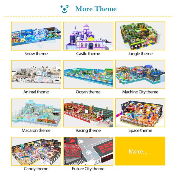 CE Certified Sturdy Ocean Theme Indoor Playground Custom Play Gym For Kids