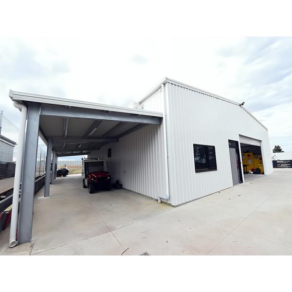 Large Span Steel Structure Workshop Lightweight Prefabricated Industrial Buildings