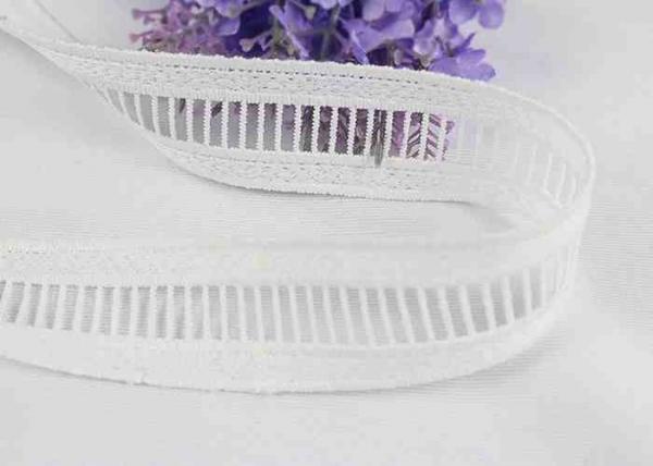 Quality Water Soluble MIlk Silk White Lace Trim Ribbon For Garment Dress 1/2 Inches Width for sale