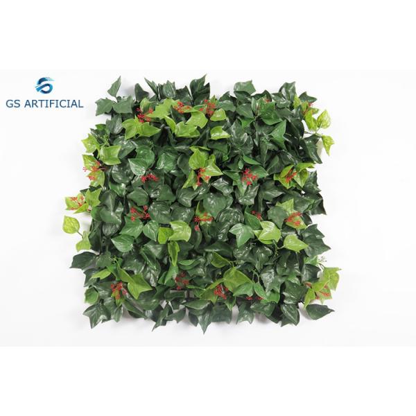 Lightweight Artificial Boxwood Hedge Panels / Simulation Fake Grass Mat