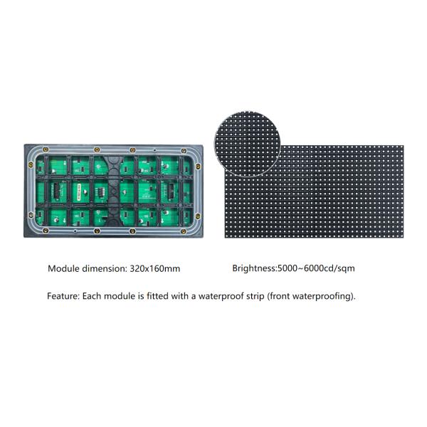 UHLED Customized Outdoor Multi-size Waterproof Screen High Brightness High Contrast Can Be Installed in Any Outdoor Venue