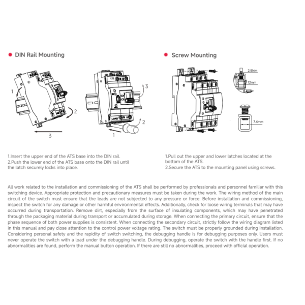Automatic transfer switch
