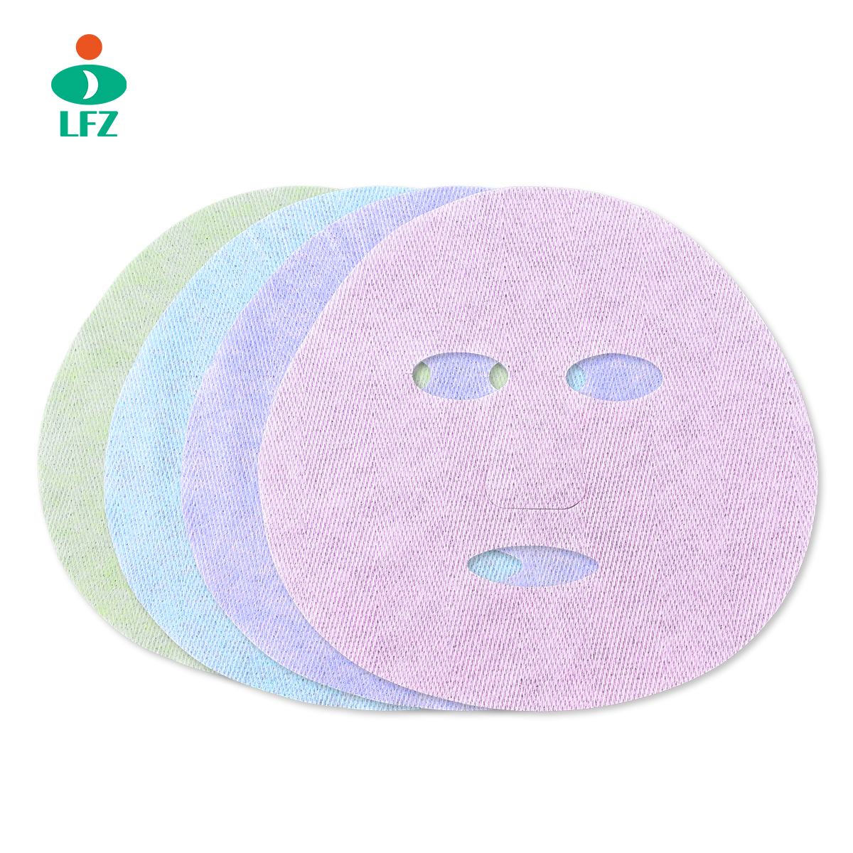 35g Colored Plant Fiber Mask Sheet Multi-color Natural Cellulosic Substrate for Face Masking Sheet Korea OEM