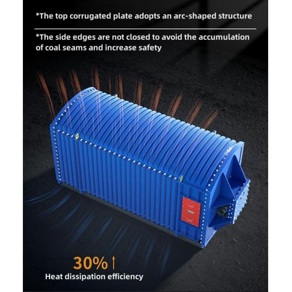 Henan NEW ELECTRIC POWER Three Dry Type Copper Winding High Capacity Mining Flame Proof Substation Transformer for Underground