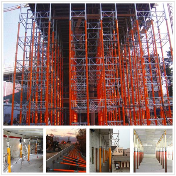 Lightweight 6082 Aluminum Shoring Props Sturdy Aluminium Slab Props