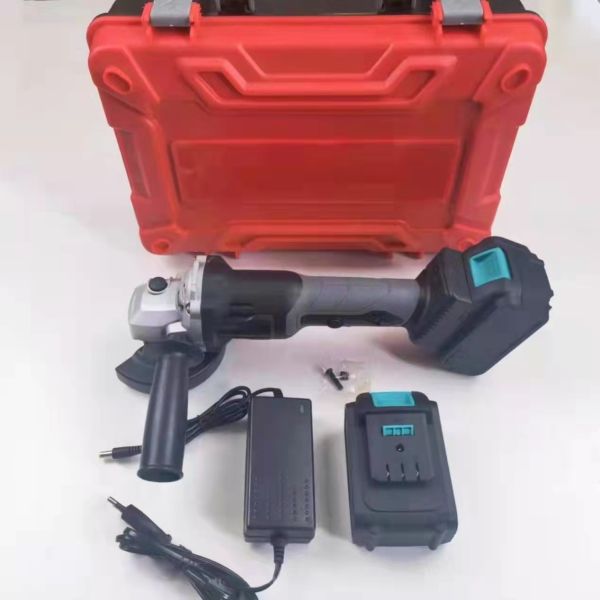 Cordless Electric Angle Grinder DIY Power Tool with 6 Gear Cutting Slide Switch Lithium-Ion Battery 6 Gear Cutting Machine
