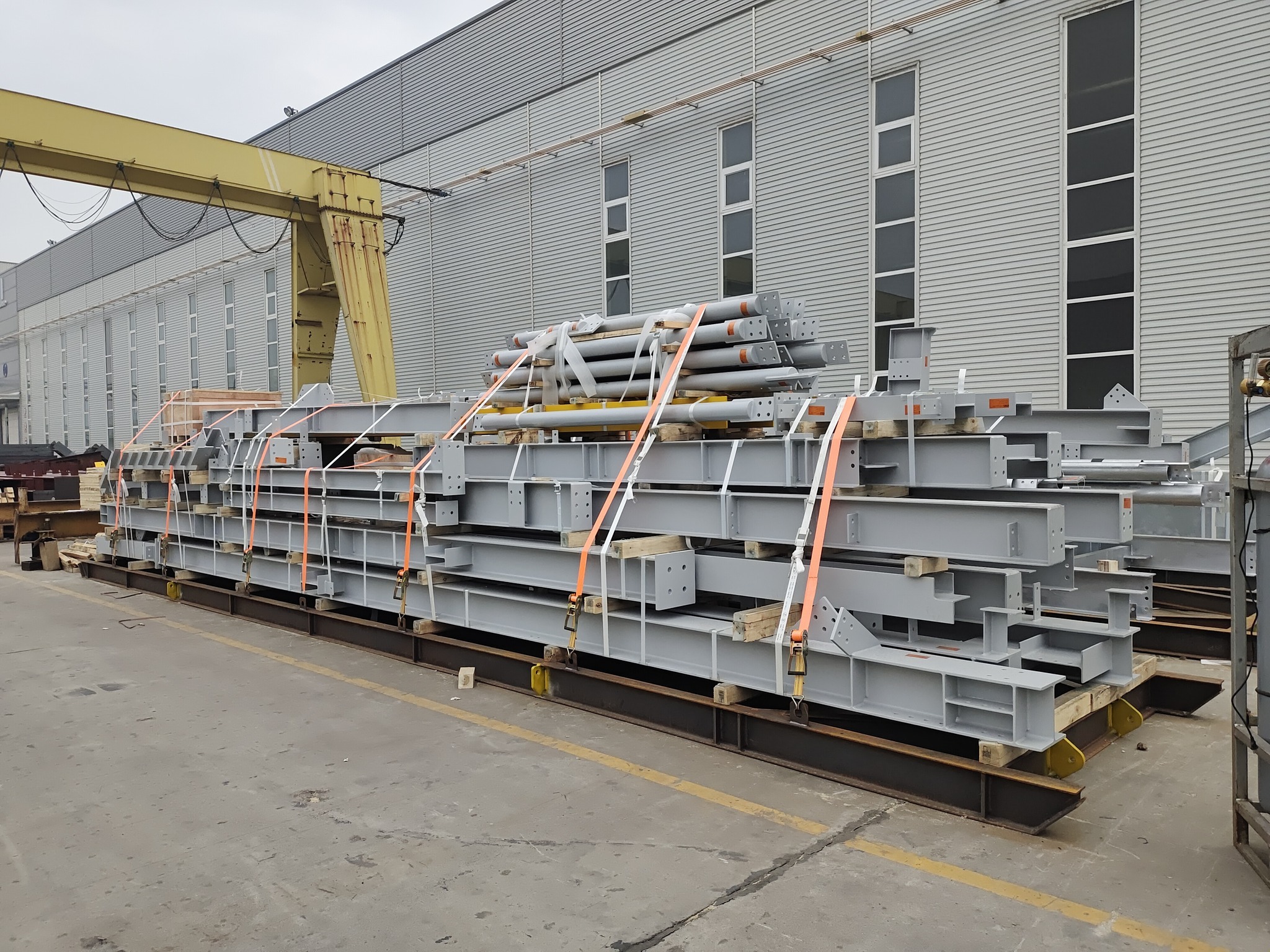 High Rise Metal Steel Structure Workshop Building Construction Warehouse