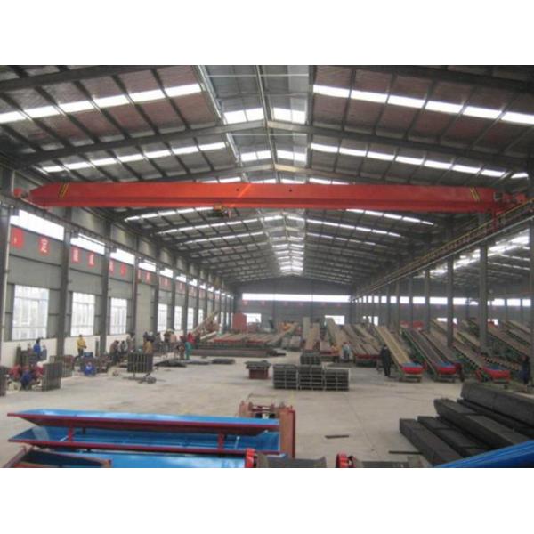 IP65 Single Beam Overhead Crane 1-20t Rated Loading Capacity For Workstation Easy Maintenance
