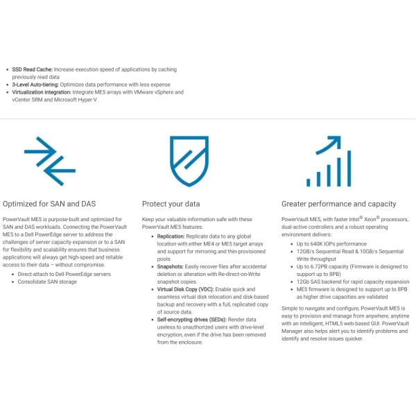 dell PowerVault ME5084 Storage Array System 580W Power Supply for Cutting-Edge Computing