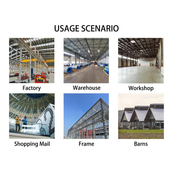 Customizable PEB Steel Structure Building with Seismic Resistance and Fast Construction for Industrial Warehouses