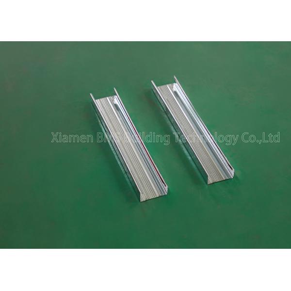 High Speed C Purlin Sheet Roll Forming Machine With Fly Cutting And PLC Cabinet