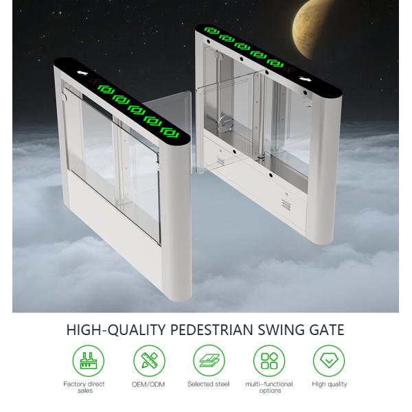 HCW CE Barrier Turnstile Gate 510mm Width Intelligent Access Control