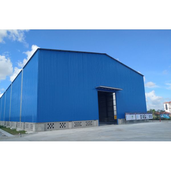 Fast Installation Cost Effective Prefab Steel Structure Building Warehouse Godown